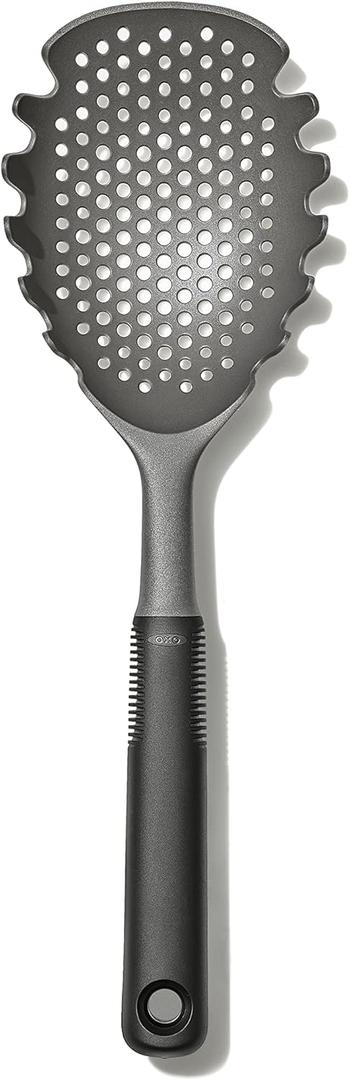 OXO Good Grips Pasta Scoop Strainer,Gray