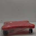 Plastic Scooter Board with Contoured Handles, Red, 16 x 12 x 1