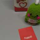 Gossby Valentines Day Gift for Wife Husband Boyfriend Girlfriend - Handmade Positive Dinosaur Crochet - Romantic Anniversary, Christmas, Birthday Couple Gift for Him Her - I Love You This Much