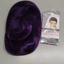 Akstore 28 inch Fashion Wigs Long Wavy Curly Hair Cosplay Wig (Purple)