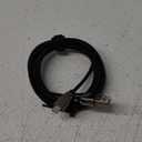 6 Foot Braided Nylon Micro Black Chrome USB Charge/Sync Cable