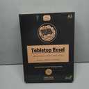 Tabletop Easel for Painting, 16.5"x12" Adjustable Portable Beechwood Drawing Board with Detachable Strap, Art Easel Includes Art Painting Papers, Sketch Papers and Masking Tape, Ideal for Diamond Art