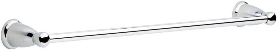 Franklin Brass Kinla (1-Pack) 24" Towel Rack for Bathroom, Polished Chrome Towel Bar for Bathroom Wall Towel Holder Rod Wall Mounted Bathroom Accessories KIN24-PC1