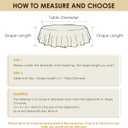 Christmas Round Tablecloth Water and Stain Resistant Washable Table Cloth Selected Wrinkle Free Polyester Circular Table Cover for Dining, Parties, Camping (70 Inch, Champagne)