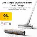 roborock H60 Cordless Stick Vacuum Cleaner, 115AW Suction Power, 60-Min Runtime, 90 Bendable Tube, Dust-Revealing LED, Anti-Tangle Cordless Vacuum Cleaners for Home, Carpets, Hard Floors & Pet Hair