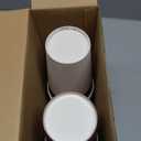 Zhehao 90 Pcs/30 Sets Christmas Paper Coffee Cups with Lids and Sleeves Disposable Hot Cocoa Party Paper Cups for Hot Chocolate Accessories(16 oz,Snowman)