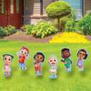 Moonbug CoComelon Character Yard Signs with Metal Stakes, 18" Tall