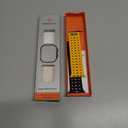 Bandletic Compatible with Apple Watch Series 11 Band for Men Women, Rugged Magnetic Silicone Sport Strap for iWatch 49mm(Ultra 3/2/1),46mm(11/10),45mm(9/8/7),44mm(SE3/SE2/SE/6/5/4),42mm(3/2/1) (Yellow/Black)