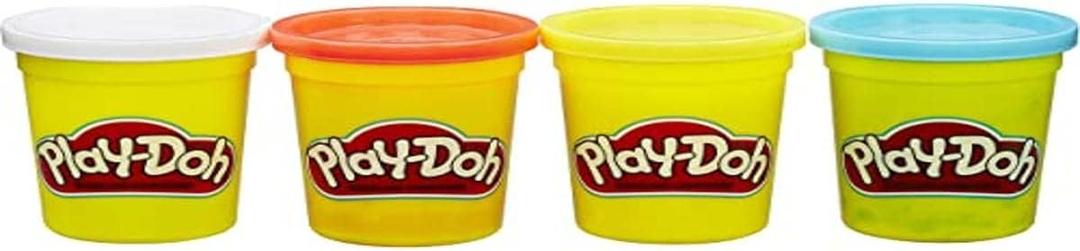 Play-Doh B6508 4 Pack Classic Colors, 16 oz, Small