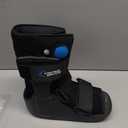United Ortho Short Air Cam Walker Fracture Boot, Large, Black