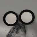 LED Wall Mounted Lights, Rechargeable Wall Sconces Lamp, 3 Color Temps & Remote and Touch, 360Rotation Dimmable Cordless Wall Light for Study Bedroom Reading Bedside(Black, 2 Pack)