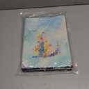 4Pcs Initial L Book Lovers Gifts Book Sleeve Waterproof Books Cover Pouch Personalized Monogrammed Gifts for Women Bookworm Bookish Reading Accessories for Birthday Wedding Thank You Gift