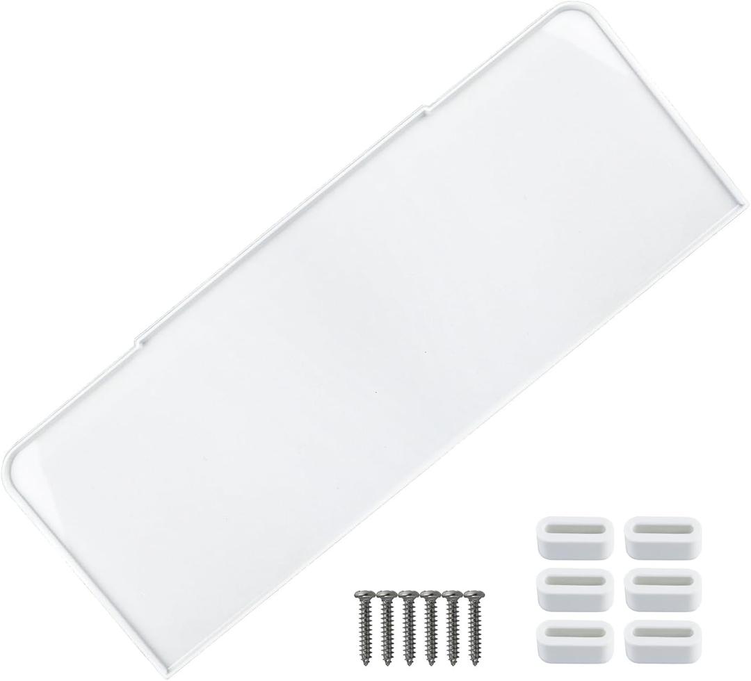 Comfortable Bathroom Toilet Tank Lid Bathroom Decor Accessories 40271 Universal Toilet Tank Replacement CoverWhite