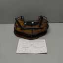 Lazy Susan Organizer Spice Rack - Spice Organization for Cabinet Height Adjustable Rotating Lazy Turntable, Pantry Kitchen Wood Revolving Seasoning Organizer (Vintage, 12 Inch)