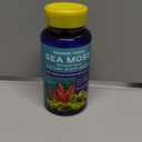 Wildcrafted Irish Sea Moss Capsules Chondrus Crispus or Sea Moss Advanced with Biotin, Niacinamide, Vitamins Multimineral Supplement Alternative to Irish Seamoss Gel 60 Seamoss Pills, BBD 08/2026