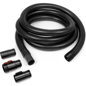 WORKSHOP Wet/Dry Vacs Shop Vacuum Accessories WS25022A Extra Long Hose Attachment, 2-1/2-inch x 20-feet Locking Hose for Wet Dry Shop Vacuum Cleaners