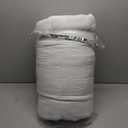 Mattress Topper Queen,Extra Thick Mattress Pad Cover for Back Pain,Cooling Mattress Protector with 8-21 Inch Deep Pocket,Overfilled Down Alternative Filling, (White)