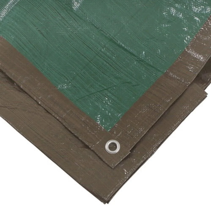 Erickson 12'x16' Reversible Mid Grade Poly Tarp Brown/Green