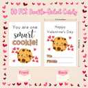 30 Pack Cookie Dessert Funny Valentines Cards for Classroom, Assorted Valentine's Day Cards for Cookies Lover, Valentines Day Gifts for School, Valentines Exchange Cards Party Favors Exchange Gift