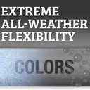 Flexzilla Colors Garden Hose 5/8 in. x 100 ft., Lightweight All-Weather Water Hose, Durable and Flexible, Leak-Free Connections, Slate Gray