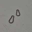 Spring Snap Hook Carabiner, 304 Stainless Steel Snap Hook Heavy Duty Carabiner Clip for Carabiner Outdoor, 2 Pack