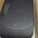 MERACH Vibration Plate Exercise Machine, Curved Vibration Plate for Lymphatic Drainage Weight Loss, Vibrating Plate with Real-Time Calorie Tracking on LED Display, Workout Equipment for Home Women Men