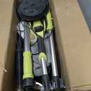 Drywall Sander with Vacuum Dust Collector, AZZUNO 12A Electric Popcorn Ceiling Removal Tool, 5 Variable Speed 800-1900RPM Sander Tool, Professional Drywall Tools with 12pcs Sanding Discs(Neon Green)