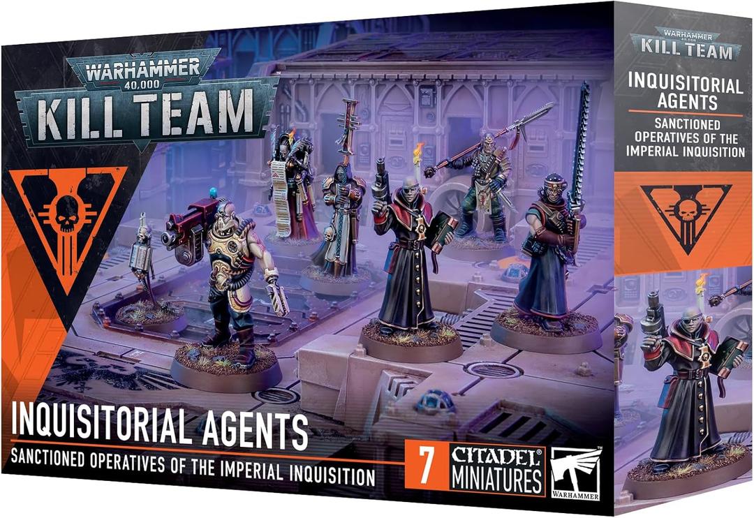 Games Workshop - Warhammer 40,000 - Kill Team: Inquisitorial Agents (2024 Edition) Games Workshop - Warhammer 40,000 - Kill Team: Inquisitorial Agents (2024 Edition)