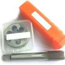 tap and die set HSS Metric Thread Plug Tap and Die Set M20 Right Hand Straight Flute Taps Round Dies M20X2.5 M20X1 M20X1.25 M20X1.5 M20X2(M20X1.5-1set)