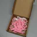 2 Pack Artificial Coral Reef Decor for Aquarium Pink and White Fish Tank Decorations for Landscaping Cute Plastic Ornaments for Terrarium