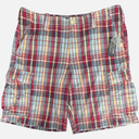 Polo Ralph Lauren Mens Multicolor PLAID Cargo Shorts Mens 34