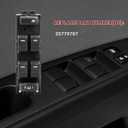 LCWRGS Master Power Window Switch Driver Side Compatible with 2004-2012 Chevrolet Colorado, 2004-2012 GMC Canyon, 2006-2010 Hummer H3, 2009-2010 Hummer H3T, Replaces 25779767