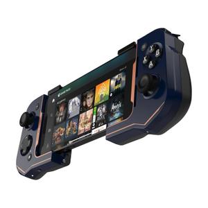 Turtle Beach Atom Mobile Game Controller with Bluetooth for Cloud Gaming on iPhone with Compact Shape, Console Style Controls & Low Latency Bluetooth  Cobalt Blue