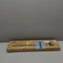 Titanium Gold Round Barn Door Handles 12"/16"/18"/24"/36"/48"/59'', Pull Push Long French Door Handle Double Sided, Large Front Exterior Shower Door Pull Handles