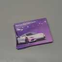 Key Fob Cover with Diamond, Compatible with Lexus ES LS LC RX NX LX TX GX Series 2018-2025 etc, Sparkling TPU Key Case and Bling Heart Decoration for Women (White)