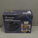 Shiatsu Foot Massager with Heat,Vibration,Air Compression and Deep Kneading for Plantar Fasciitis, Neuropathy,Improve Foot Wellness, Gifts for Women & MenBlack