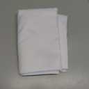 sancua 2 Pack White Tablecloth 60 x 102 Inch, Rectangle 6 Feet Table Cloth - Stain and Wrinkle Resistant Washable Polyester Table Cover for Dining Tables, Buffet Parties and Camping