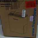 FRESHDEW Dehumidifier, 30 Pints Dehumidifiers for Home, 1500 Sq. Ft Dehumidifiers with Drain Hose, 0.52 Gallon Water Tank for Basement Bathroom Bedroom, Overflow Protection, 24H Timer (1500 Sq.ft)