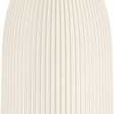 URPOWER 100ML Essential Oil Diffuser Ultrasonic Cool Mist Humidifier with 7 LED Lights, Timer & Auto-Off Quiet Aromatherapy Scent Diffuser for Home Bedroom Office Relaxation (Striped Beige)