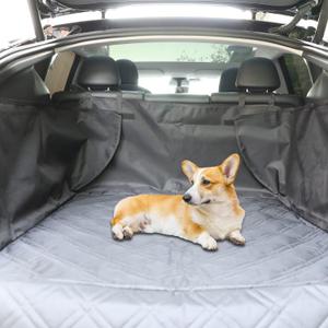 Model Y Rear Trunk Cargo Liner Pet Mat Dogs Rear Seat Cover Protector All-Weather Waterproof Compatible with Tesla Model Y Accessories 2019-2025