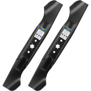 GICOOL 942-04244A Mower Blade for Cub Cadet Enduro XT1-46 XT2-46 ZT1-46 LT46 LX46 LTX1045 LTX1046 RZT46, Replace 942-04244A 942-04244 942-04290 742-04244, 6-Point Star, 2-Pack