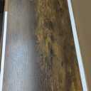 GOYLSER Wall Mounted Folding Table for Office, Rustic Brown Fold Down Desk Laundry Folding Table Wall Mounted for Laundry Room/Home Kitchen, Length 47" Width 20.5"