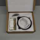 YOLIFE 7 Pcs Matcha Whisk Set, Includes Matcha Bowl with Spout, Bamboo Whisk (Chasen) with Ceramic Holder, Scoop and Powder Spoon, Sifter, Matcha Kit for Ceremony (Black)