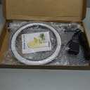 Garpsen Grow Lights for Indoor Plants, Full Spectrum 65'' Plant Light with Gooseneck, 3 Colors Modes and 5 Dimmable Levels, 6/12/16H Timer, 80 LED Height Adjustable Grow Lamp for Plants(Soil Insert)