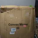 1Pack 24In Convex Traffic Mirror, Safety Security Corner Mirrors