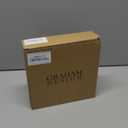 GRAHAM DESIGN 8x8 Scalloped Acrylic Tray with Magnetic Mat  Clear Decorative Photo Display Tray & Jewelry Organizer, Anti-Slip Vanity Tray for Home Office Desk Decor, Modern Gift