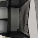 Mind Reader Countertop Organizer, 2-Tier Office Breakroom Supply Caddy, Metal Mesh, Black
