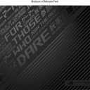 ASUS ROG Moonstone Ace L Glass Gaming Mouse Pad 19.7 x 15.7, Ultra-Smooth Matte Tempered Glass for Quiet Ultrafast Glides, Impact/Scratch Resistant, Easy to Clean, Anti-Slip Silicone Base - Black