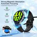 2 in1 for Samsung Watch Charge 6FT, 25W USB C Phone Charger Compatible with Galaxy Watch 8/7/6/6 Classic/5/5 Pro/Ultra/FE, 4/3/Active 2/Active/1 and GalaxyS25/24/S23 /S22/21 Note/Z Fold 7