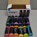 KINGART Studio Acrylic Craft Paint, 60ml Bottle, Set of 12 Iridescent Colors